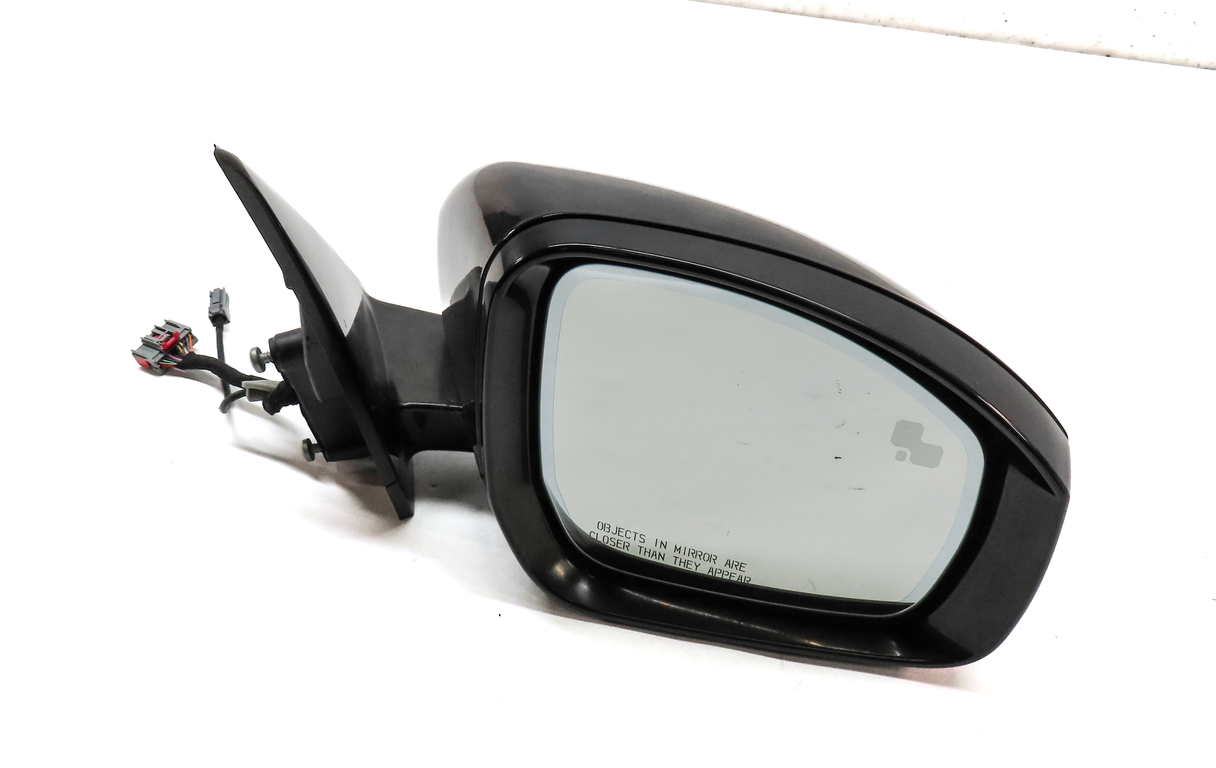 14-17 RANGE ROVER L405 FRONT RIGHT AUTODIM BLIND SPOT CAMERA DOOR MIRROR (BLACK) — exact item pictured